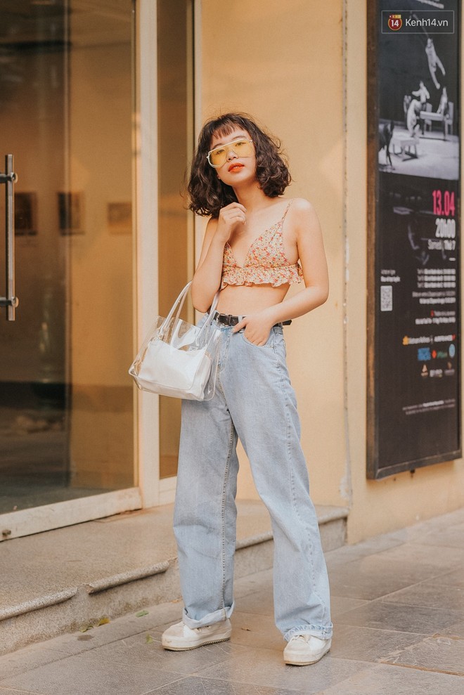 Street style 2 miền: c&ocirc;ng thức hot hit nhất gọi t&ecirc;n crop top v&agrave; quần cạp cao, vừa t&ocirc;n d&aacute;ng vừa ăn ảnh hết cỡ - Ảnh 5.