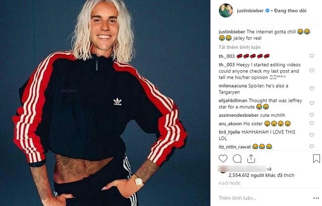 Justin Bieber chọc tức vợ bằng bức ảnh ghép siêu lầy lội, đồng thời lần đầu tiên công khai gọi tên cặp đôi của hai người - Ảnh 2.