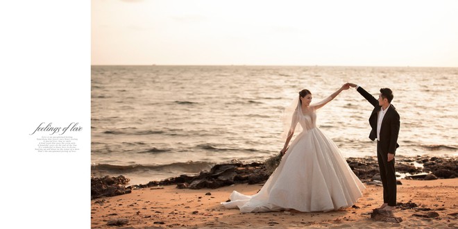 Cận ng&agrave;y trọng đại, L&ecirc; H&agrave; tung trọn bộ ảnh cưới l&atilde;ng mạn chẳng k&eacute;m phim H&agrave;n c&ugrave;ng h&ocirc;n phu điển trai - Ảnh 15.