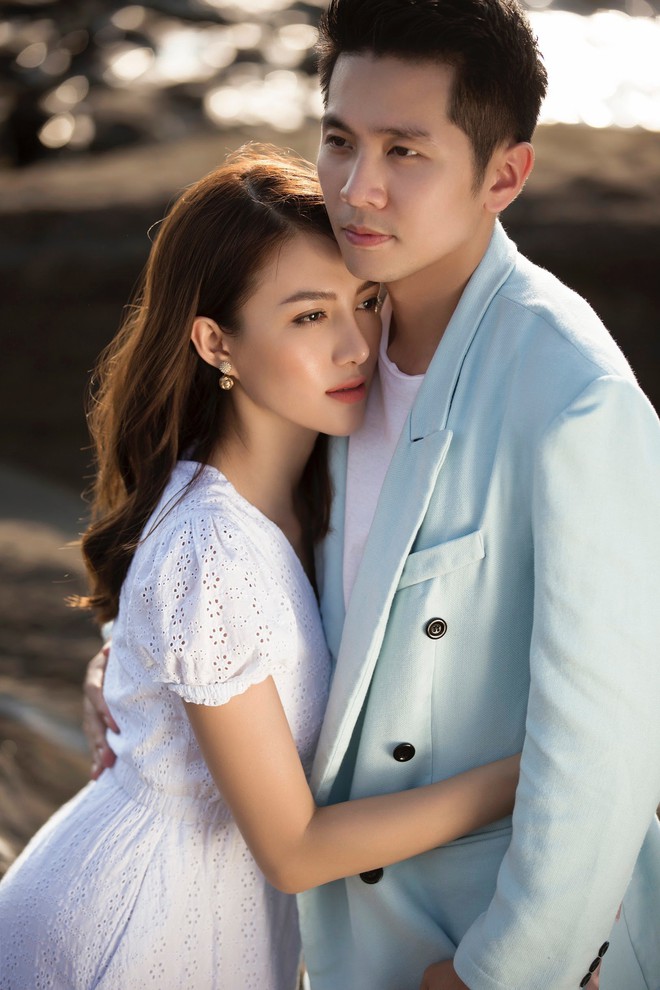 Cận ngày trọng đại, Lê Hà tung trọn bộ ảnh cưới lãng mạn chẳng kém phim Hàn cùng hôn phu điển trai - Ảnh 2.