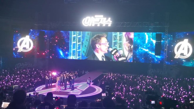 Choáng với cảnh tượng dàn sao Avengers đến Hàn: Quy mô khủng như concert, khiến idol Kpop cũng phải kiêng dè - Ảnh 4.