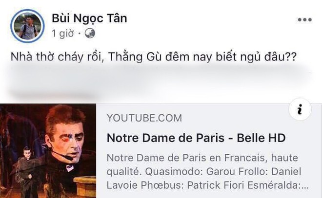 Giới trẻ Việt đồng loạt đăng status xót xa khi thấy Nhà thờ Đức Bà Paris cháy: “Cuộc hẹn với nước Pháp đã không còn vẹn nguyên!” - Ảnh 5.