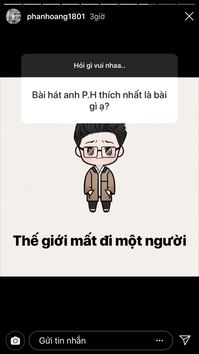 Bị đồn chia tay bạn g&aacute;i xinh đẹp n&ecirc;n thất t&igrave;nh l&agrave;m thơ, Phan Ho&agrave;ng &ldquo;lật mặt&rdquo; khi c&oacute; người hỏi thăm: C&oacute; chuyện g&igrave; để buồn? - Ảnh 6.