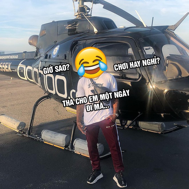 Tiền nhiều để l&agrave;m g&igrave;: Sợ nh&acirc;n vi&ecirc;n kẹt xe tr&ecirc;n đường đi l&agrave;m, Nicki Minaj gửi nguy&ecirc;n chiếc trực thăng đến đ&oacute;n lu&ocirc;n cho nhanh - Ảnh 2.