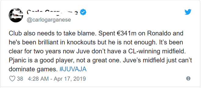Juventus bị loại, một bộ phận fan h&acirc;m mộ bực tức, sỉ nhục Ronaldo: Mua cậu ta chỉ ph&iacute; tiền - Ảnh 6.