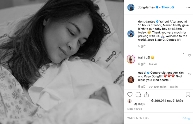 Sau 10 tiếng đau đẻ, mỹ nhân đẹp nhất Philippines hạ sinh quý tử: Nhan sắc của cả mẹ và con đều gây sốt - Ảnh 1.