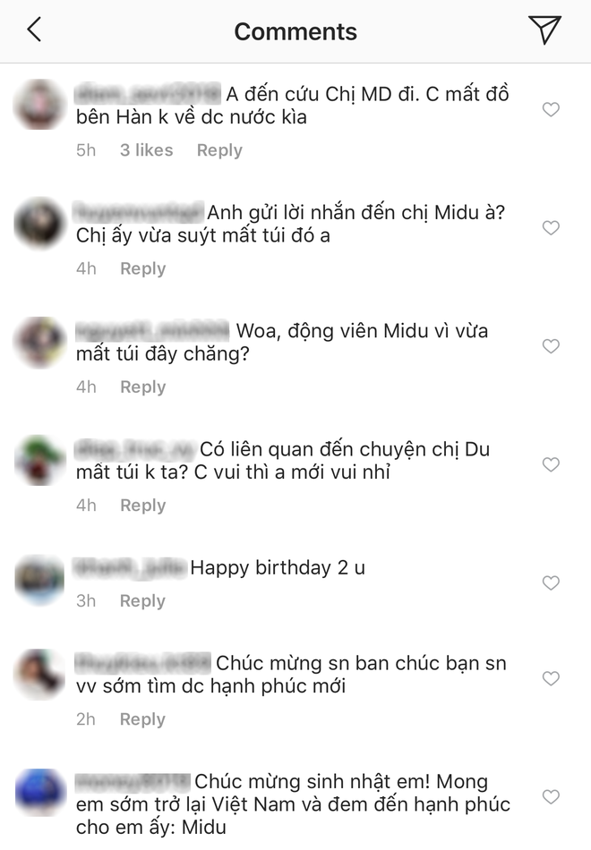 Phan Thành tự chúc mừng sinh nhật mình nhưng fan tràn vào hỏi: Anh gửi lời hỏi thăm Midu mất túi đó à? - Ảnh 3.