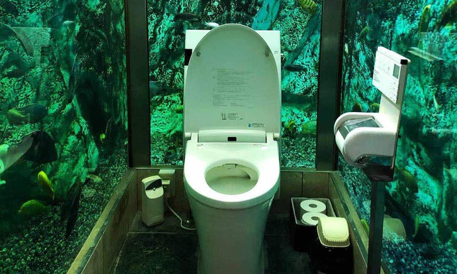 Lạ đời thay qu&aacute;n cafe nọ ở Nhật Bản: Kh&aacute;ch h&agrave;ng qu&ecirc;n ăn qu&ecirc;n uống v&igrave; chăm chăm... ngắm nh&agrave; vệ sinh - Ảnh 1.
