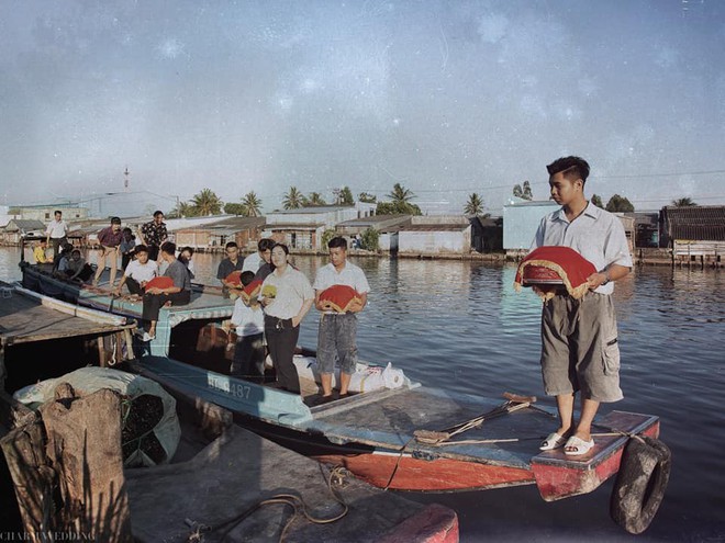 Bộ ảnh kỷ yếu sáng tạo vô đối của học sinh Bạc Liêu, tái hiện đám cưới hoài cổ miền sông nước cực đỉnh - Ảnh 3.