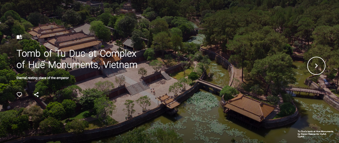 Lăng Tự Đức (Huế) là công trình đầu tiên ở Việt Nam có phiên bản số hoá 3D trên ứng dụng bảo tồn văn hoá toàn cầu của Google  - Ảnh 1.