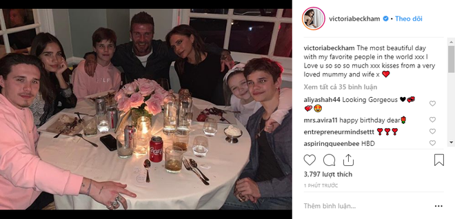 Gia đình quyền lực đáng ghen tị nhất: Beckham, dàn quý tử và Harper đều làm điều đặc biệt nhân dịp sinh nhật Victoria - Ảnh 8.