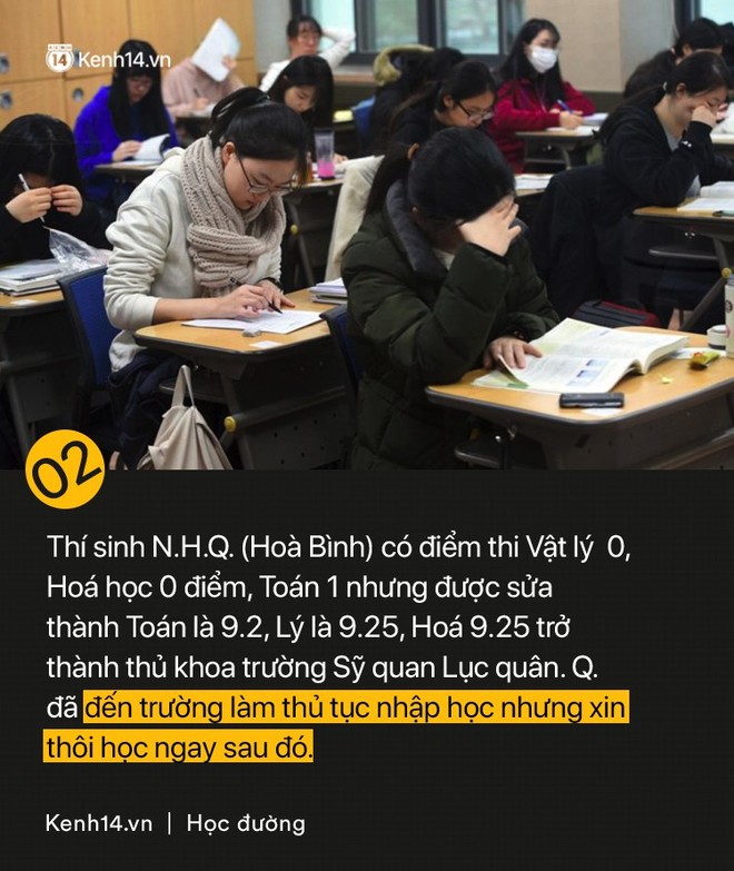 Bị phát hiện sửa điểm thi Đại học, nhiều sinh viên biến mất không dấu vết hoặc âm thầm nộp đơn xin nghỉ - Ảnh 2.