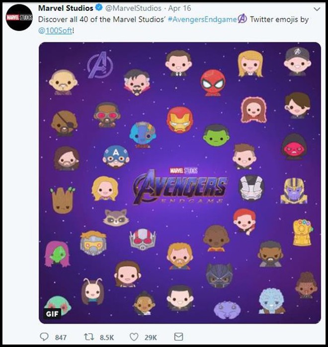 Nóng cùng Endgame, Twitter tung ra tới 40 biểu tượng cảm xúc cho các siêu anh hùng Marvel - Ảnh 2.