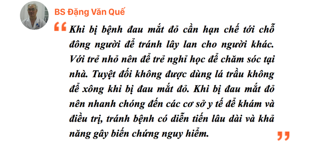 Đau mắt đỏ: Bệnh dễ gặp khi thời tiết sắp chuyển sang nóng bức - Ảnh 3.