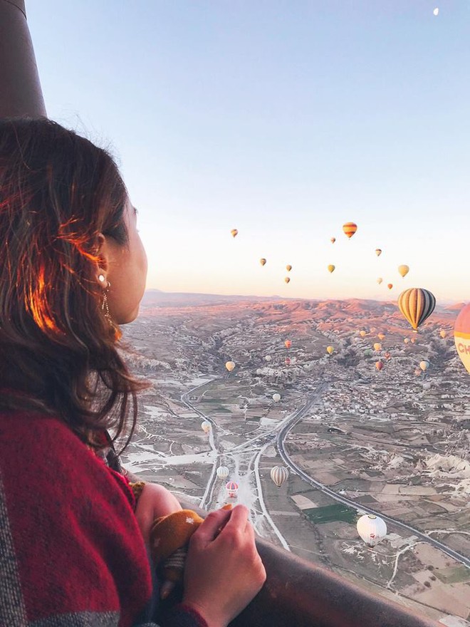 Loạt trải nghiệm cực đã của cô bạn người Việt tại Cappadocia (Thổ Nhĩ Kì): Ngủ trong hang, bay cùng khinh khí cầu, lái xe jeep qua thung lũng - Ảnh 13.