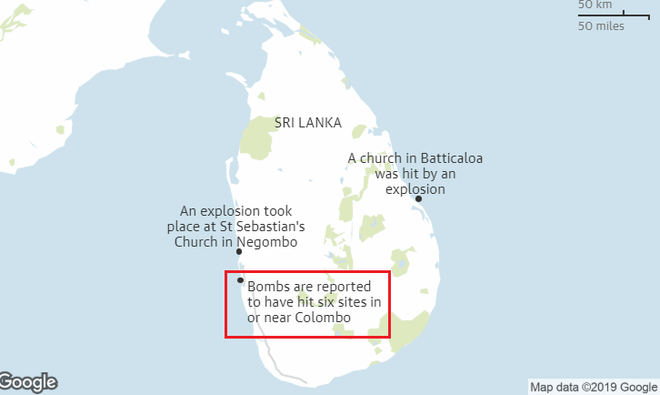 Đột kích bắt giữ 7 nghi phạm đầu tiên trong các vụ đánh bom khiến ít nhất 207 người chết ở Sri Lanka - Ảnh 8.