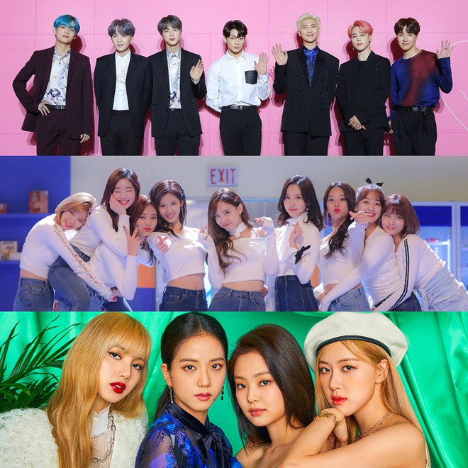 So Sanh Hit Mới Của Twice Blackpink Bts Tren Cac Bxh Am Nhạc Lep Vế Nhất La Ai