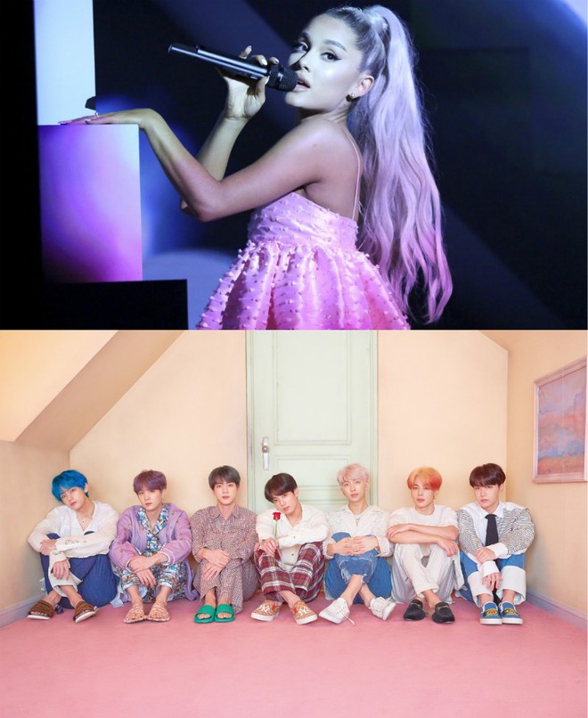 Ariana Grande tiếp tục “chơi cầu trượt”, BTS kế nhiệm loạt thành công “khủng” của làng nhạc US-UK trên BXH Billboard 200 - Ảnh 4.