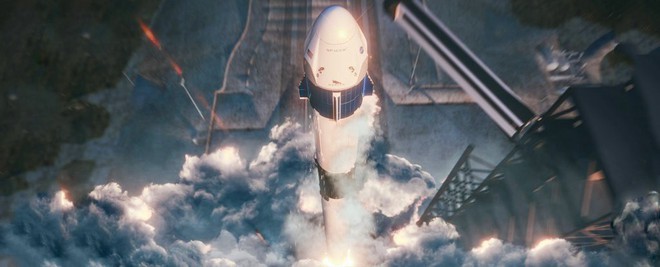 Mối lương duyên SpaceX ft. NASA gặp rắc rối: Xuất hiện video tàu vũ trụ nổ tung khi đang thử nghiệm - Ảnh 1.