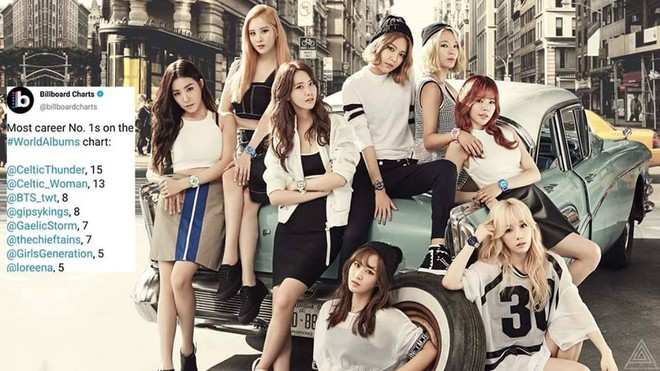 Ai bảo flop, SNSD đang là nhóm nữ nắm giữ kỉ lục đáng nể này tại Billboard đây! - Ảnh 1.