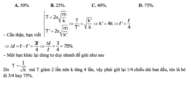 Những lỗi sai học sinh nào cũng gặp trong quá trình học và thi môn Vật Lý THPT Quốc gia 2019 - Ảnh 3.