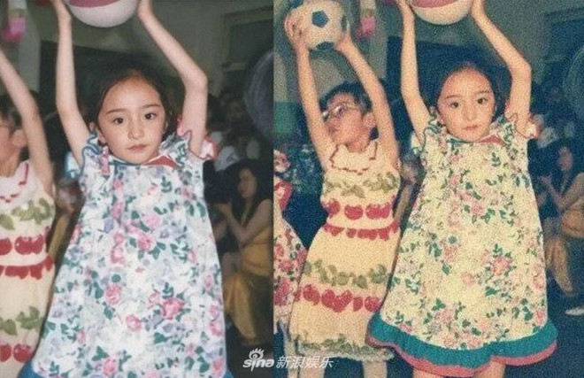 Tr&agrave;o lưu phục chế ảnh ng&agrave;y b&eacute;: Ngỡ ng&agrave;ng trước vẻ đẹp dự b&aacute;o th&agrave;nh đại minh tinh của Dương Mịch, Nhiệt Ba, Hồ Ca - Ảnh 11.