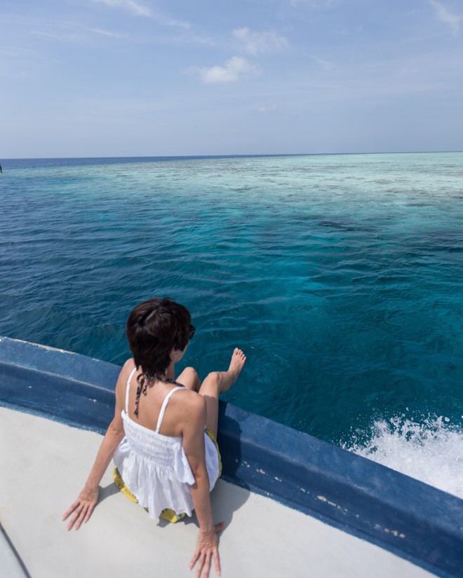 Bộ ảnh thiên đường hạ giới Maldives vừa được cô gái Việt Nam check in trông cũng rất gì và này nọ - Ảnh 8.