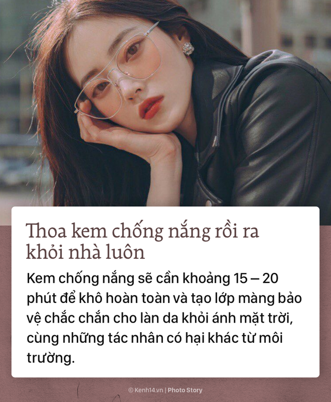5 sai lầm đ&aacute;ng tiếc khiến da bạn l&atilde;o ho&aacute; nhanh ch&oacute;ng d&ugrave; thoa kem chống nắng đầy đủ mỗi ng&agrave;y - Ảnh 9.