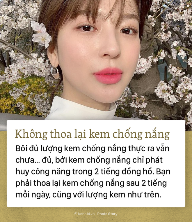 5 sai lầm đ&aacute;ng tiếc khiến da bạn l&atilde;o ho&aacute; nhanh ch&oacute;ng d&ugrave; thoa kem chống nắng đầy đủ mỗi ng&agrave;y - Ảnh 3.