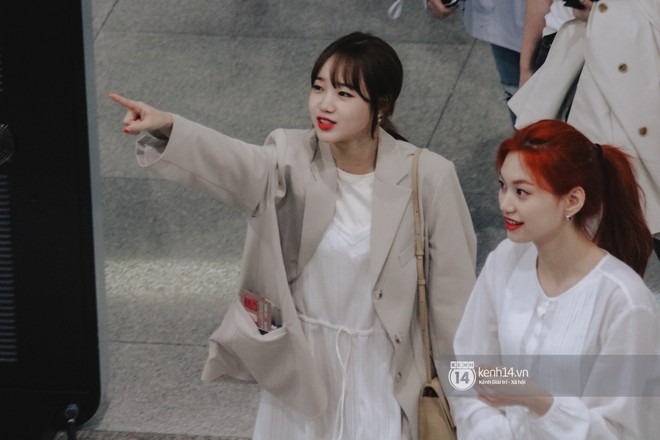 Nữ thần Irene khoe nhan sắc đời thực cực phẩm, Red Velvet và Weki Meki vỡ òa trước biển fan tại sân bay Tân Sơn Nhất - Ảnh 8.