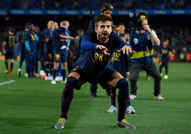 Messi lại hóa siêu anh hùng, Barcelona nâng cúp vô địch La Liga trước 3 vòng đấu - Ảnh 9.