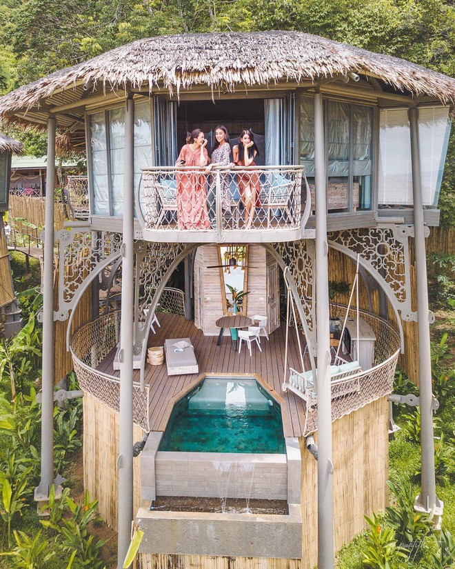 Treo mình như Tarzan ngoài đời thực ở resort 5 sao trên cây đang là tâm điểm Thái Lan - Ảnh 2.