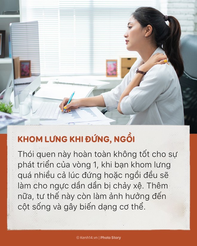 Vòng một của bạn ngày càng “xẹp lép” vì những lí do bất ngờ này - Ảnh 3.