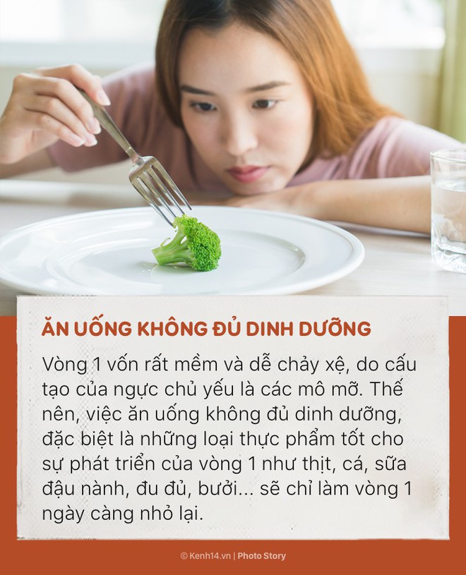 Vòng một của bạn ngày càng “xẹp lép” vì những lí do bất ngờ này - Ảnh 9.