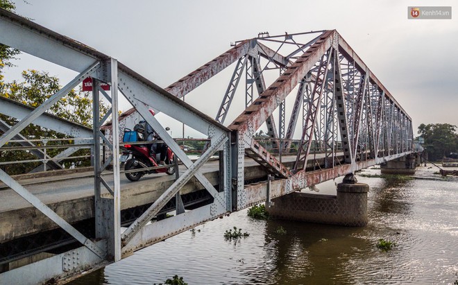 Ngắm cây cầu bằng thép Eiffel hơn 100 tuổi ở Sài Gòn trước ngày khai tử, kinh phí tháo dỡ tốn 14,8 tỷ đồng - Ảnh 3.