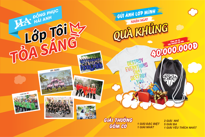 S&ocirc;i động cuộc thi &ldquo;Lớp t&ocirc;i tỏa s&aacute;ng &ndash; Born To Shine&rdquo; d&agrave;nh cho học sinh to&agrave;n quốc - Ảnh 1.