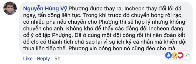 Fan Việt Nam phàn nàn vì Công Phượng phải một mình cân team ở Incheon United  - Ảnh 3.