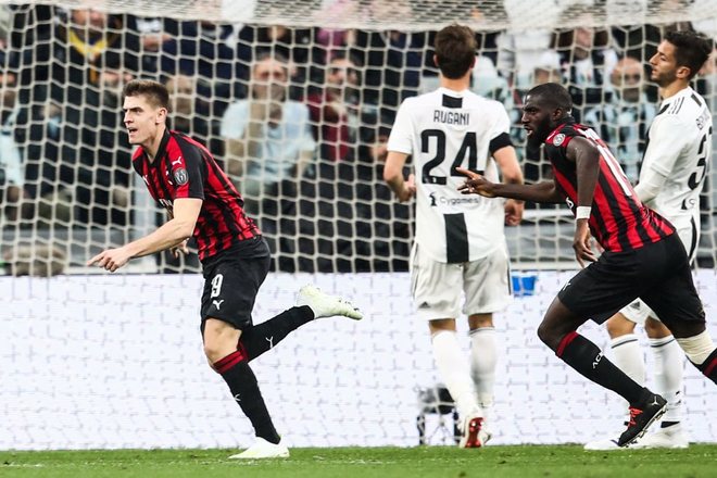 Kh&ocirc;ng Ronaldo, kh&ocirc;ng vấn đề: Juventus thắng ngược AC Milan trong trận cầu tr&agrave;n ngập drama, chuẩn bị v&ocirc; địch sớm 7 v&ograve;ng đấu - Ảnh 1.