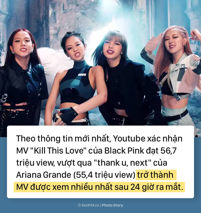 Cùng nhìn lại những thành tích cực khủng mà Black Pink đã làm được với Kill This Love - Ảnh 1.