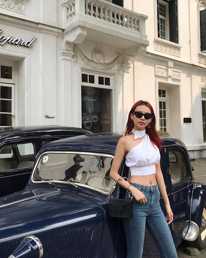 Hè mới ngấp nghé mà Chi Pu và tình tin đồn của Sơn Tùng đã diện street style mát mẻ, khoe ngực gợi cảm - Ảnh 12.