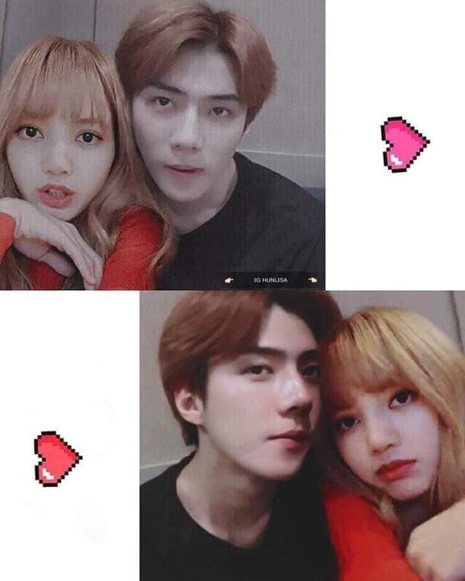 Trình độ công nghệ shipper ngày càng khủng, Sehun (EXO) và Lisa (BLACKPINK) trông như đang hẹn hò thật - Ảnh 12.