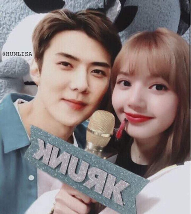 Trình độ công nghệ shipper ngày càng khủng, Sehun (EXO) và Lisa (BLACKPINK) trông như đang hẹn hò thật - Ảnh 5.