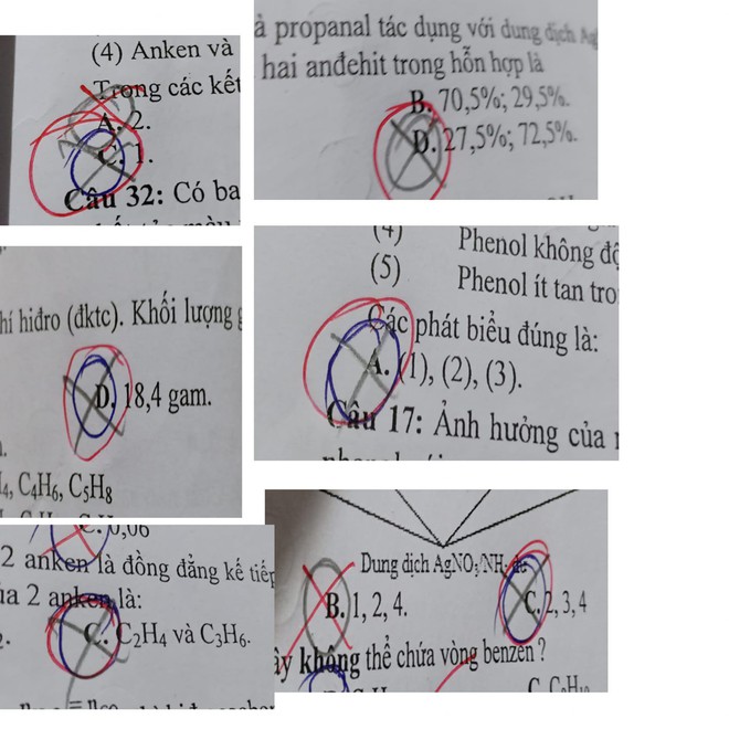 Khi thi trắc nghiệm mà không có chính kiến: Khoanh tới khoanh lui một hồi cuối cùng đáp án đầu tiên lại đúng! - Ảnh 1.