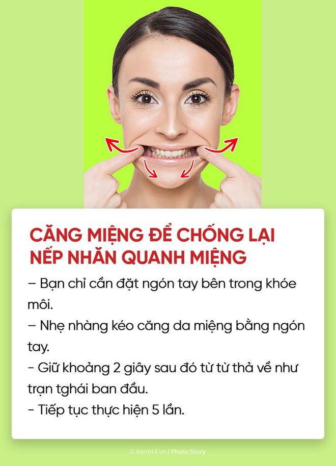 Con gái nên tập ngay 7 bài tập dưới đây để xoá mờ nếp nhăn hiệu quả - Ảnh 7.