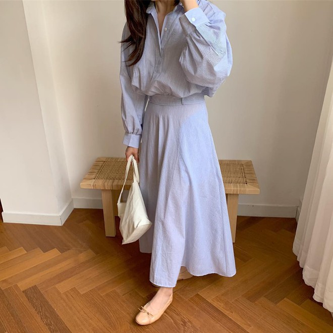 Với set đồ đồng bộ, bạn lười biếng hay k&eacute;m khoản mix&match đến mấy cũng c&oacute; thể mặc đẹp - Ảnh 7.