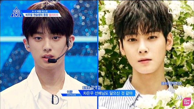 Giống 1 người đã mệt, thí sinh Produce X 101 còn trông hao hao tận 6 người nổi tiếng - Ảnh 1.