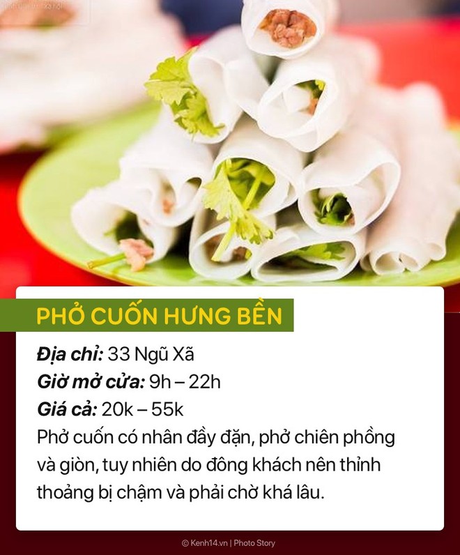 Nóng nực như hôm nay thì phải bỏ túi ngay 6 địa chỉ ăn sập phố phở cuốn Ngũ Xã thôi! - Ảnh 1.