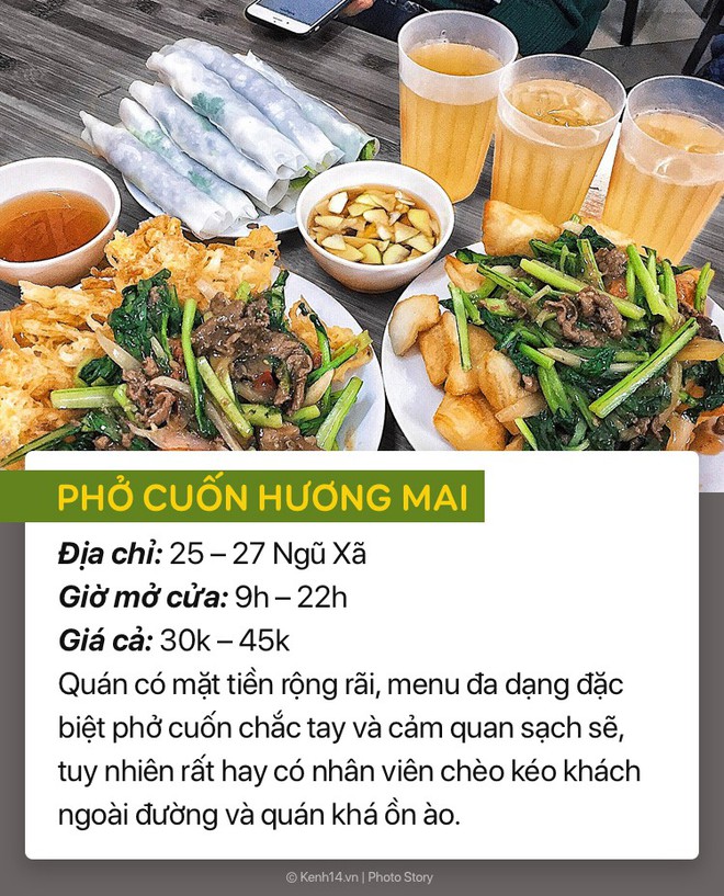 Nóng nực như hôm nay thì phải bỏ túi ngay 6 địa chỉ ăn sập phố phở cuốn Ngũ Xã thôi! - Ảnh 9.