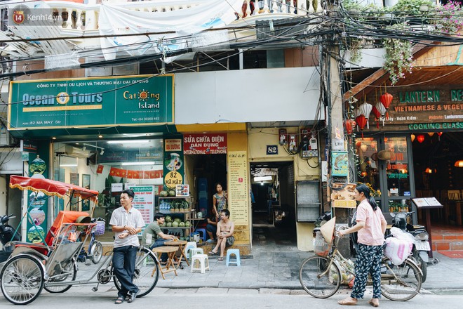 Ngộ nghĩnh và đáng yêu với những bức tranh được vẽ lên các hộp điện cũ kỹ ở phố cổ Hà Nội, tác giả là một gương mặt lạ mà quen - Ảnh 4.