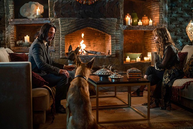 Review tại chỗ JOHN WICK 3 - Màn trình diễn hành động cực phê không nghỉ hơn 2 tiếng - Ảnh 4.